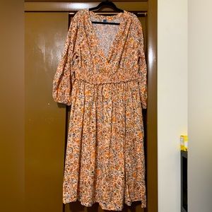 3x Old Navy Orange Dress